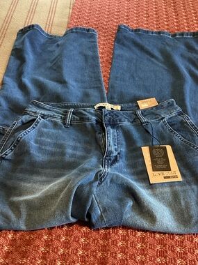 Love Cult cargo Jeans wide leg S